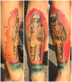 fuckyeahtattoos:  Deja Entendu tattoo done by Kevin Sheppard