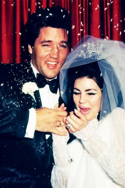  Elvis and Priscilla Presley’s wedding day, May 1st, 1967 