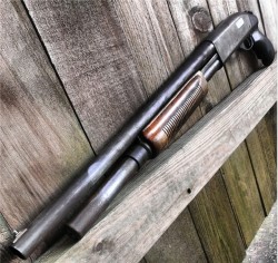 gunrunnerhell:  Remington 870 Quite possibly the most common,