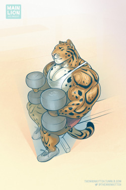themainkitteh:A Benji and some weights.