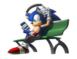 eiri-thehedgehog:  Sonic by inualet 