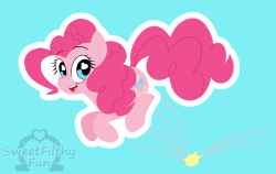 sweetfilthyfun:sweetfilthyfun:Have a bouncy happy Pinkie to brighten