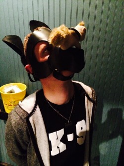 puphoodie:  Picture of me out at 501 Eagle (Indianapolis) Pup