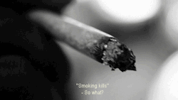 morphine-and-cigarettes:  sad black and white blog, I follow