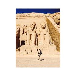 The ever magnificent Abu Simbel  ðŸ™  fun fact: in the late 60â€™s both temples were dismantled, moved, and reassembled higher up on the plateau to prevent them from being submerged by the Nile once the Aswan Dam was built. Epic engineering! 20 ton 