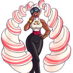 rajoctdraws: Twintelle! I know shes prolly gyaru but I personally
