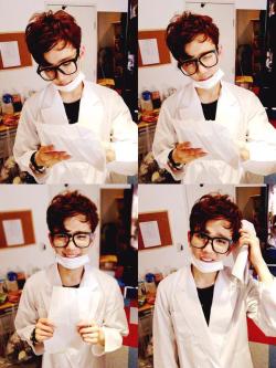 high4: 150714 realhigh4: [Trans.] Being a doctor is so difficult