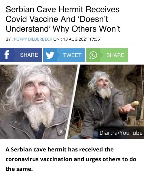 omghotmemes:I found it funny that a dude living in a cave for