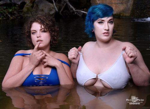 Getting all wet in the water.. with @flyestbird and @twystedangelmodeling