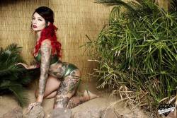 altmodelgirlcrush:  Cervena Fox @cervenafox*Model of the Week*@mannonpictures-blog