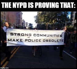 america-wakiewakie:  NYPD’s Unintended Social Experiment Results