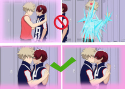 yunatodoroki:  how to kiss a boy…  