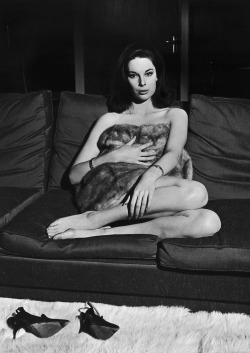 20th-century-man:  Tracy Reed / during production of Stanley