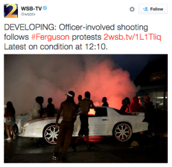 revolutionarykoolaid:  Last Night in Ferguson (8/10/15): In a