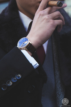 watchanish:  Arnold & Son HM Perpetual Moon x Cigar from