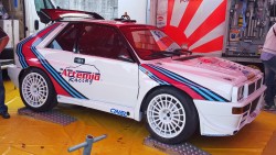 therealcarguys:  Really unique and cool a shortened Lancia Delta