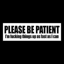 aaronstarrx:  #aaronstarr #please #be #patient #im #fucking #things