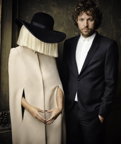 siafurlersource: Sia & husband Erik Anders Lang photographed