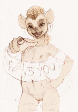 fuchs4chan:sketchtime “propaganda can be cute”- edition.hee^.^