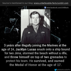 unbelievable-facts:  The rest of his life story is actually even