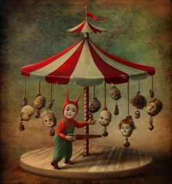 backwrdblackbrd:  The Carousel By Juliana Kolesova 