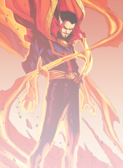 lornahs:  Stephen Strange in New Avengers 18 