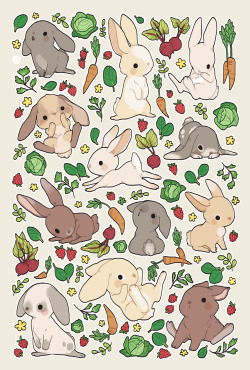 danikruse:  rabbit food!want this as a print?  