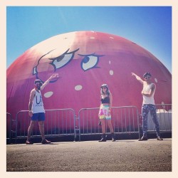 Tested The Meatwad Full Dome Experience. It was amazing. #sdcc