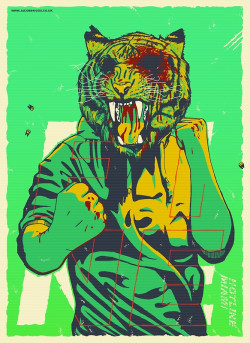 pixalry:  Hotline Miami Poster Set - Created by Jacob Briggs