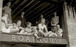 theonlyhankinla:  Boathouse - Alisdair Macdonald (1940-2007)