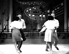 theladybadass:  Helen Humes and female dancers in Dizzy Gillespie’s 1947 musical film, Jivin’ in Be-Bop 
