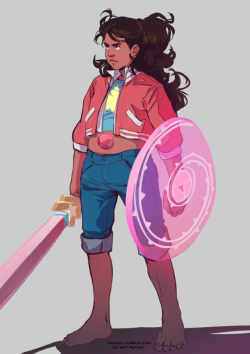 taikova:timeskip stevonnie -this is almost like a redraw of an