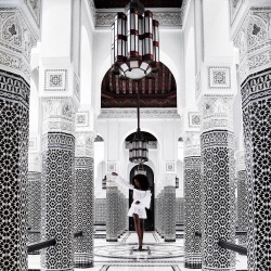 spiritedpursuit:Black girl magic coming to you from Marrakech