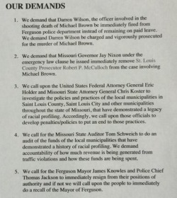 iwriteaboutfeminism:   The Justice for Michael Brown Coalition