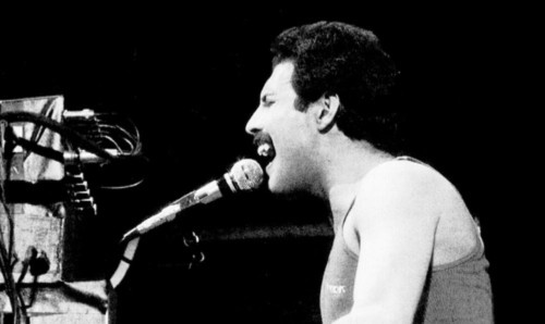 imcreepingdeath99:  Happy birthday to the greatest frontman of all time- Freddie Mercury! He would’ve turned 70 today. We still love you, darling! 