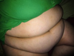 fattymcphat:  Laying in bed and thought I’d take some “lazy” angles. ;) 