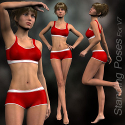 New arrival alert! Standing Poses for V7 by Halcyone and faintblue!