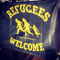 fraumaja:  Refugees Welcome!  #Dortmund #w2do #refugeeswelcome