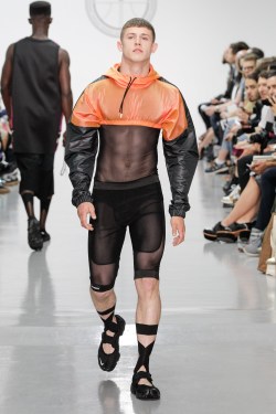 grabyourankles:  Danny Blake [d1 models] walks for Astrid Andersen