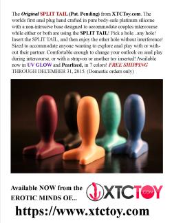 xtctoy:  XTCToy.com is proud to finally introduce the FIRST anal