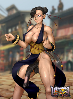 morphiablue2:  lovablestranger:  Chun-Li again, but this time