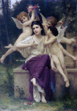  Rêve de Printemps (Dream of Spring) by William-Adolphe Bouguereau