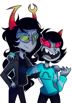 uir-usu: holiday surprise terezi finds vriska then they all do