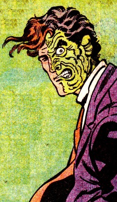jthenr-comics-vault:  Two-Face by Jim Aparo & Mike DeCarlo