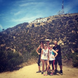 We made it! (at Hollywood Sign)