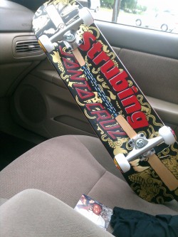 Coped the board this morning from Rukus