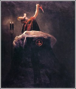 brudesworld:  The Sorcerers cover art by Jeff Jones, 1971 