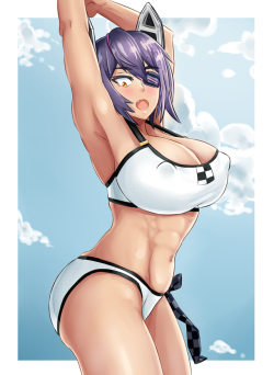duokawa-arts: Never drew her summer outfit so… yeah… ;9