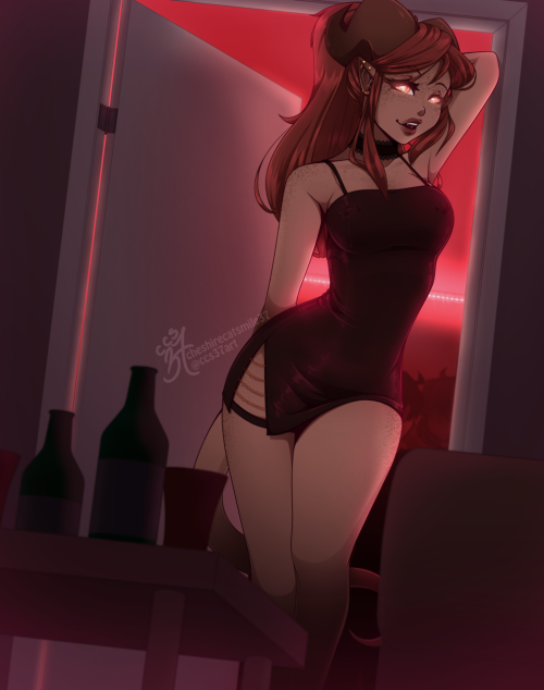POV: You’re at a party and the local succubus finds you