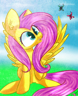 madame-fluttershy:  Flutters by AquaDiamonds  <333